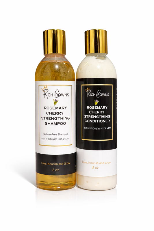 Rosemary Cherry Strengthening Shampoo & Conditioner