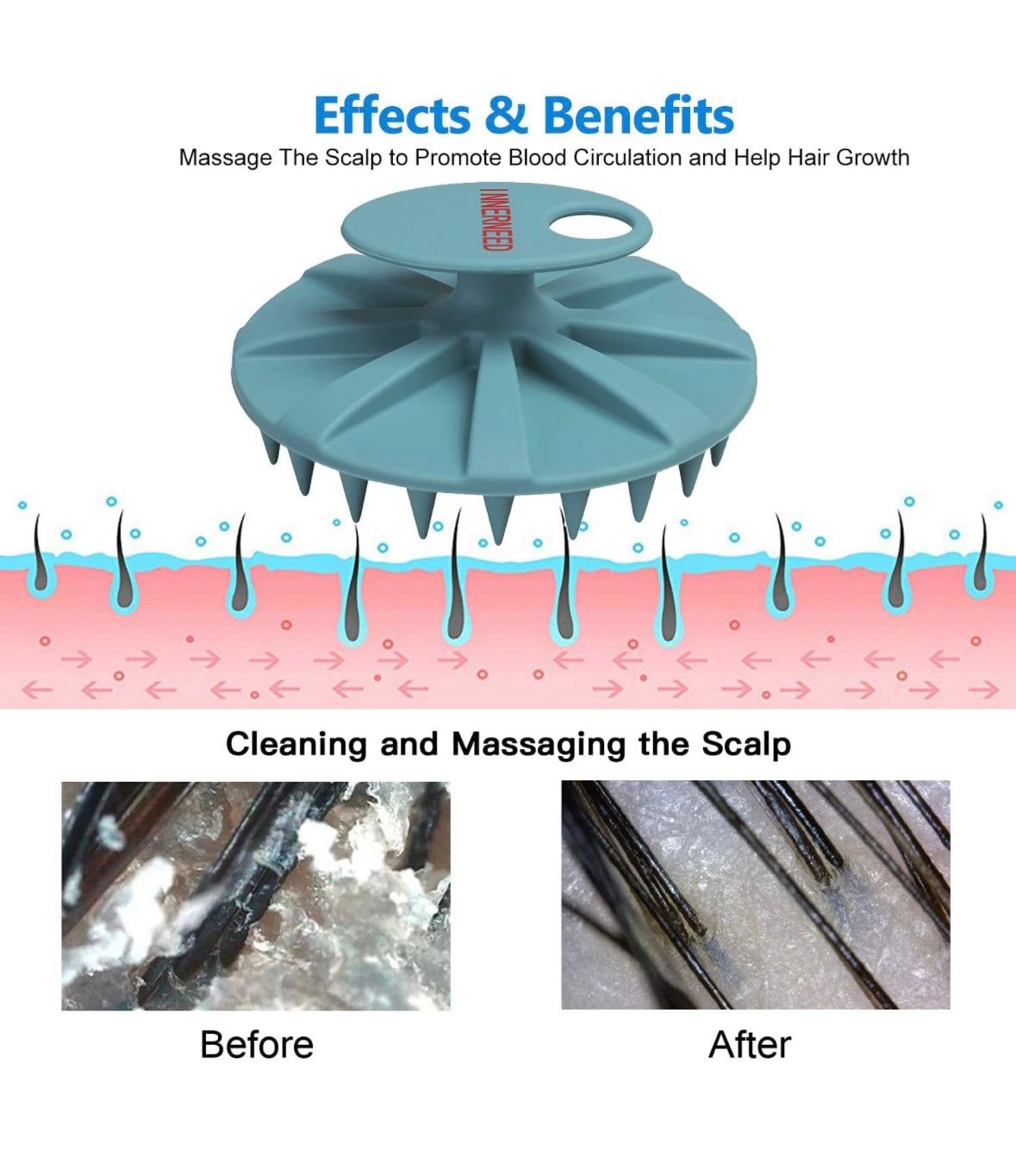 Shampoo Brush / Scalp Massager